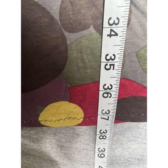 Boden Size 2 Multicolor Circle Print Jersey‎ Midi Dress - Picture 9 of 12